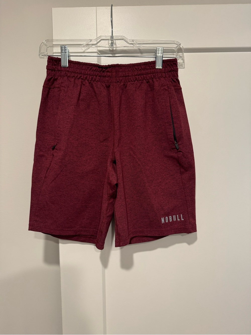 NOBULL men’s performance knit gym shorts 8”